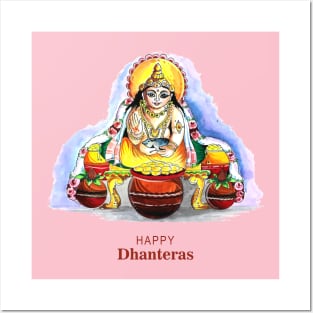 Happy Dhanteras Posters and Art